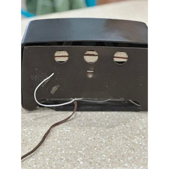 Vintage Silvertone Expresso Brown Retro 1952 Model 5 AM Tube Radio. It Works! RE - Picture 7 of 9